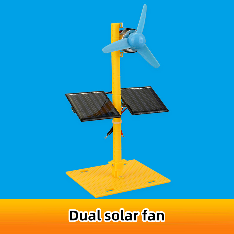 Science Diy Model - Modello di ventilatore elettrico solare fai-da-te