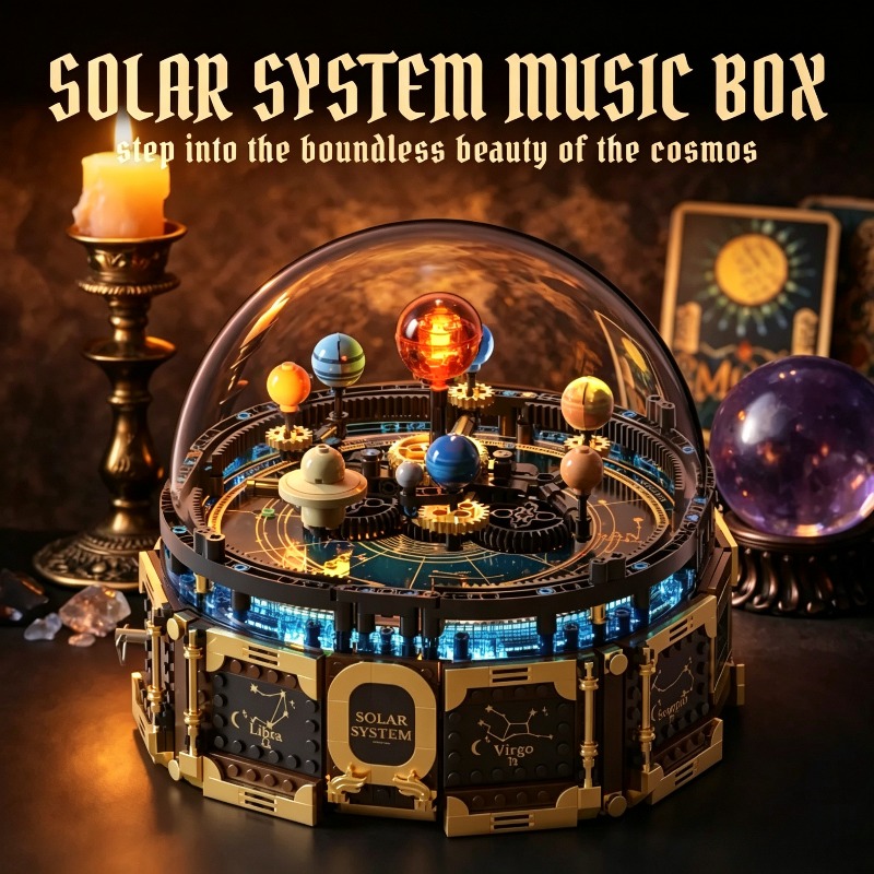 Solar System Orrery - Set di Blocchi da Costruzione del
