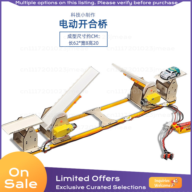 Science Diy Model - Kit modello fai-da-te per ponte elevatore