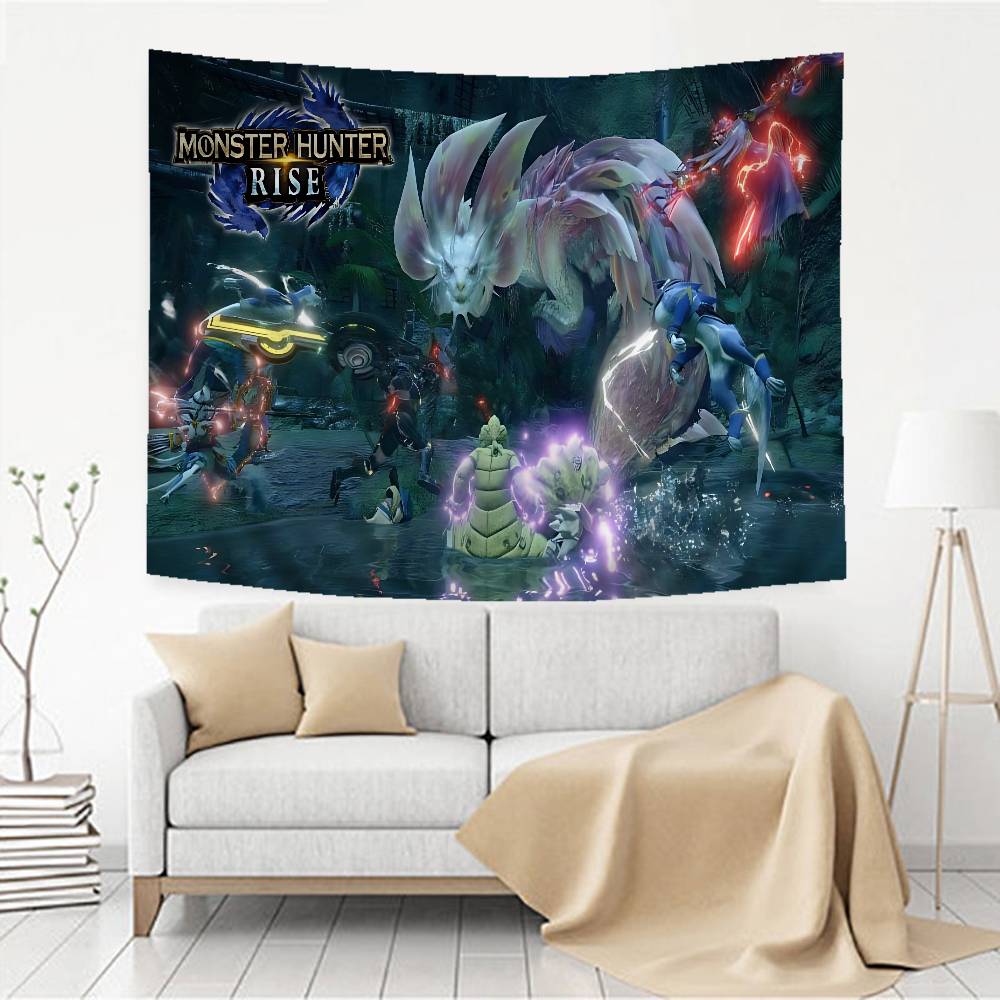 Science Hunter - Giochi Classici, Monster Hunter, Arazzo Artistico