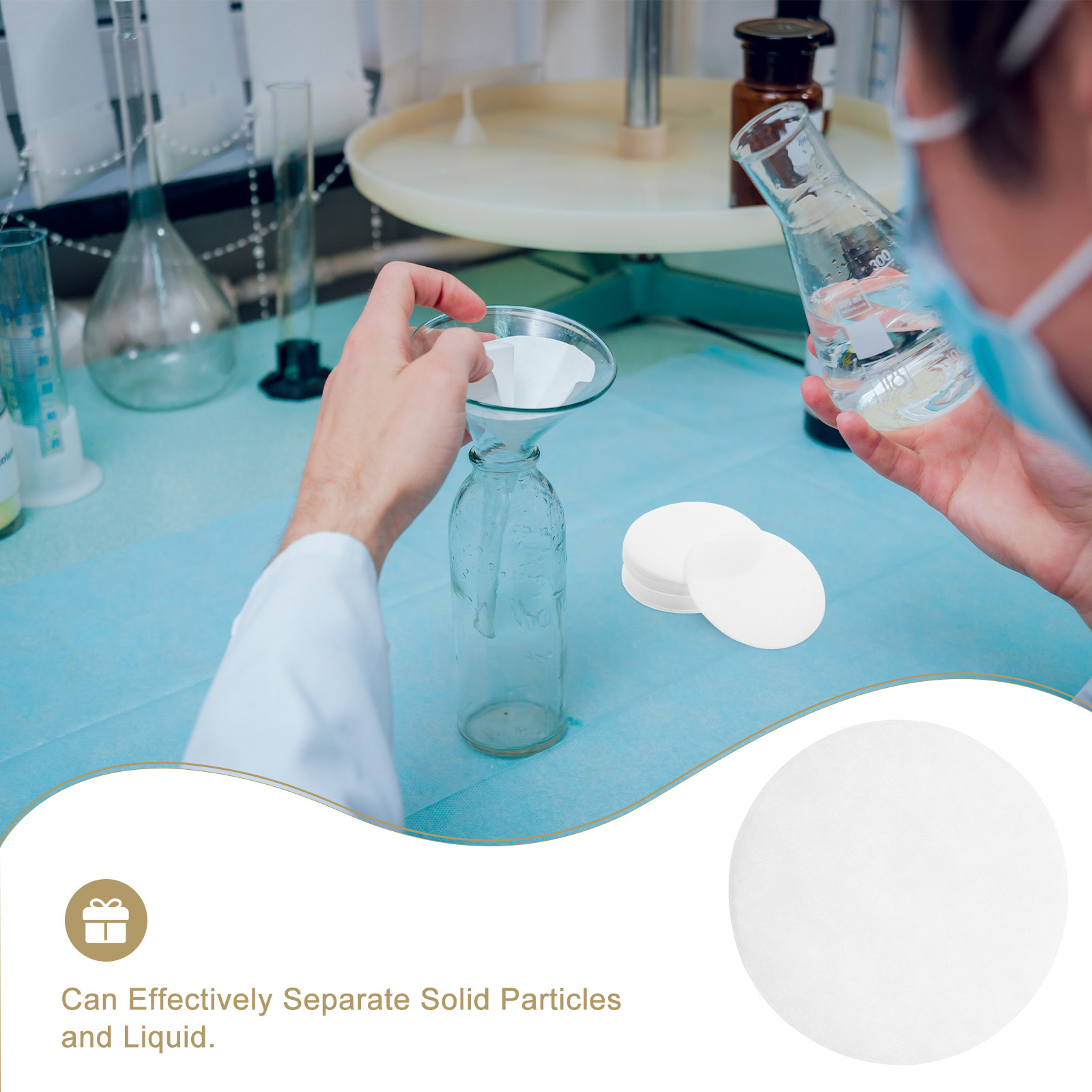 100 fogli di carta da filtro p - Science Experiment recensione e prezzo