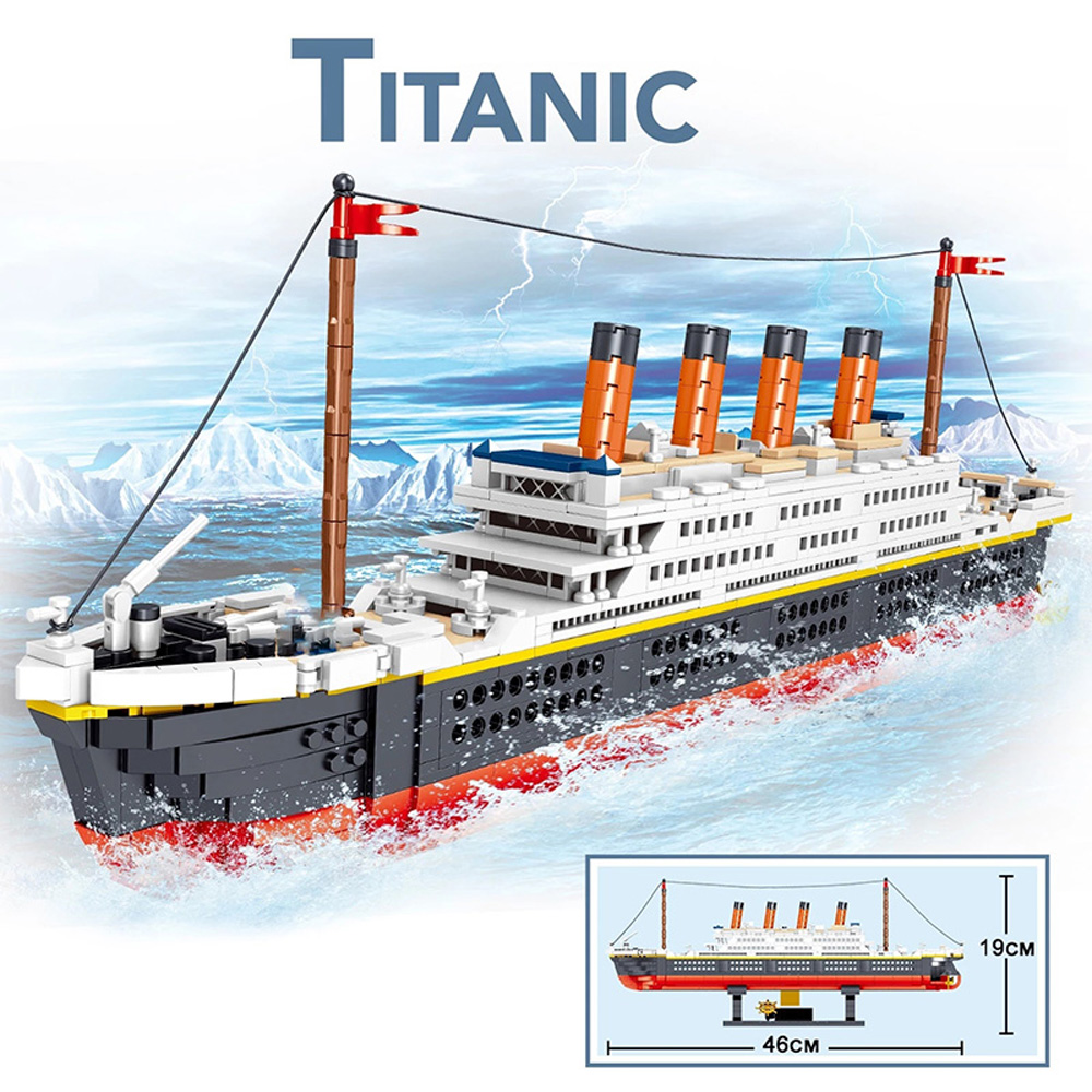 KNEW BUILT Titanic Cruise Ship - Science Olympiad recensione e prezzo