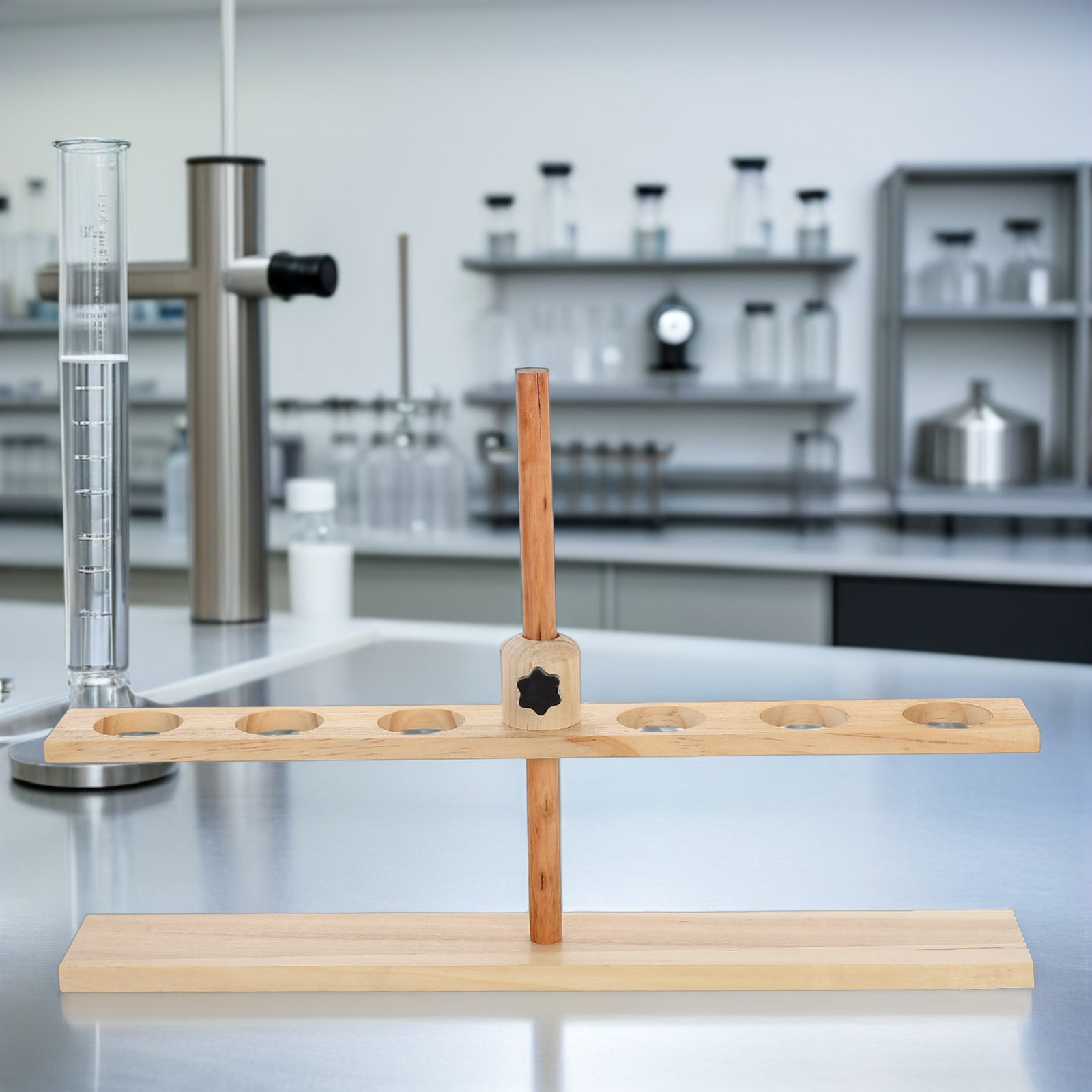 Supporto per Imbuti in Legno a - Science Experiment recensione e prezzo